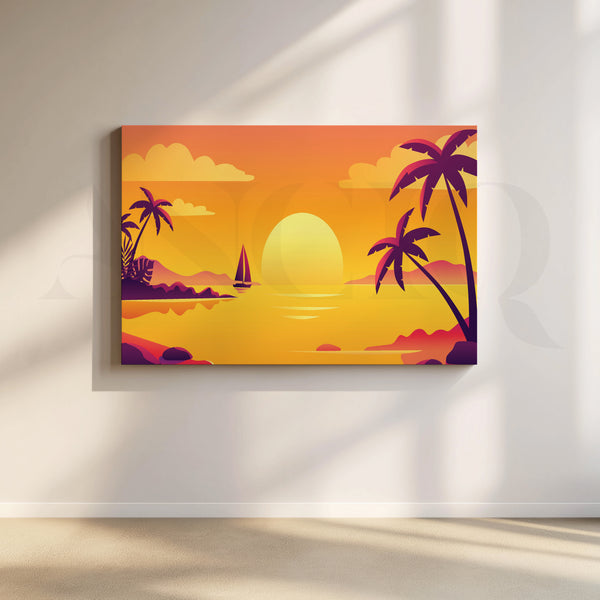 Eternal Horizon Canvas Artwork