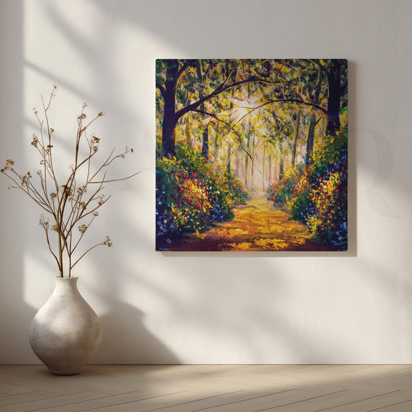 The Inviting Woods Canvas Artwork