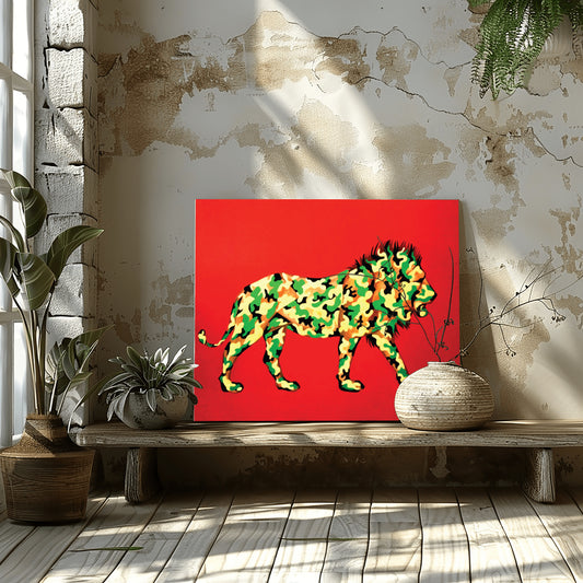 KING IN CAMOUFLAGE