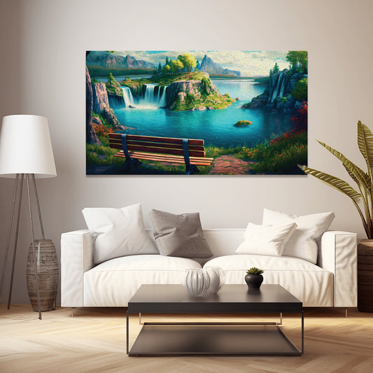 Ethereal Delight Canvas Wall Painting