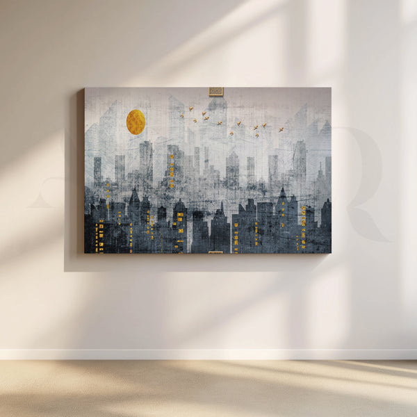 Architectural Aviary Canvas Artwork
