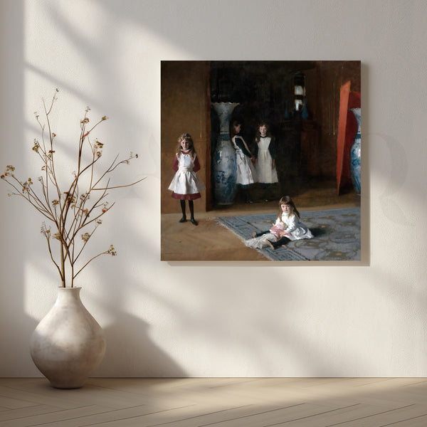Parlor of Little Maids Canvas Artwork