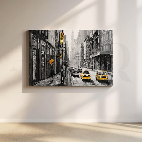 City Pulse Canvas Artwork