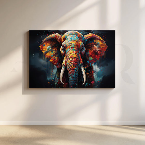 Elephant's Majesty in a Myriad of Shades
