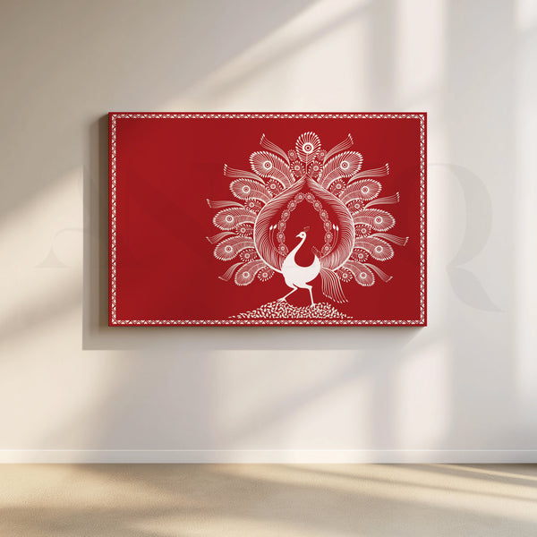 Timeless Tapestry of Tribal Tales Canva Artwork