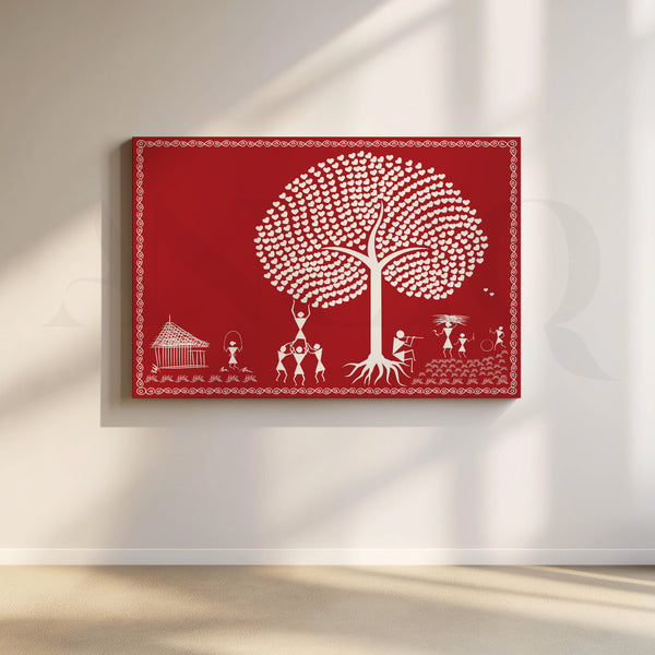 Harmony in Tradition Canvas Artwork