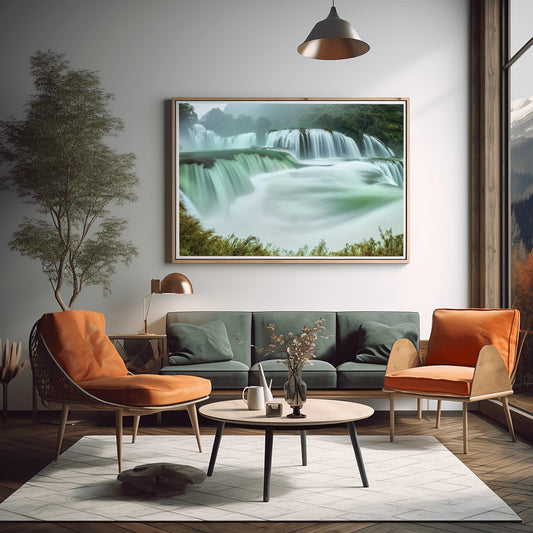 Majestic Retreat Canvas Wall Painting