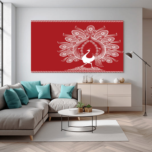 Timeless Tapestry of Tribal Tales Canvas Wall Painting