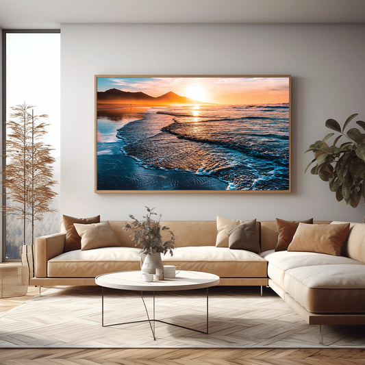 Vibrant Horizons Canvas Wall Painting