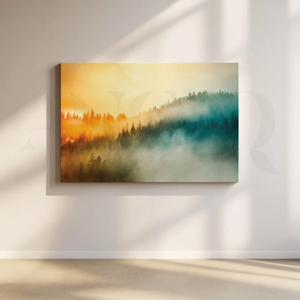 Aurora Dreams Canvas Artwork