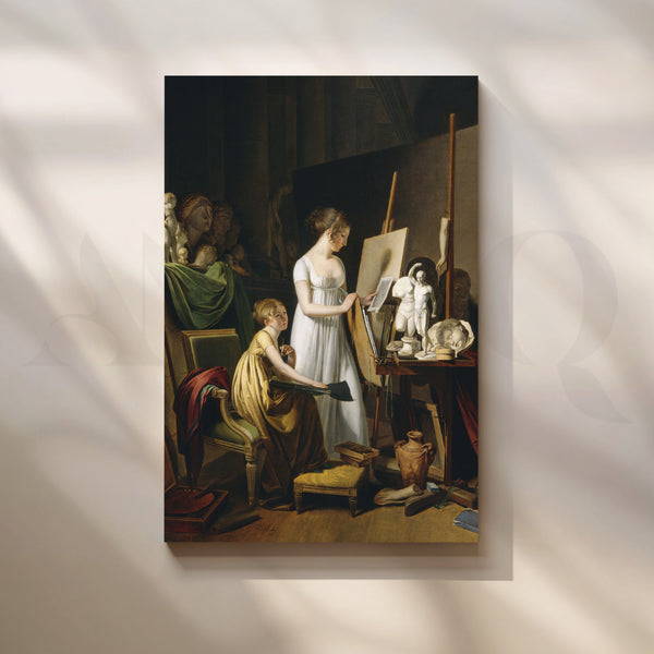 Painter's Studio Canvas Artwork