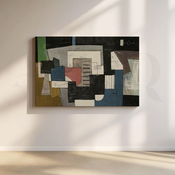 Young Picasso's Playground Canvas Artwork