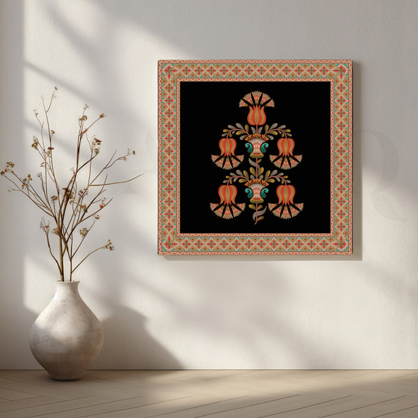 Intricate Patterns in a Traditional Design