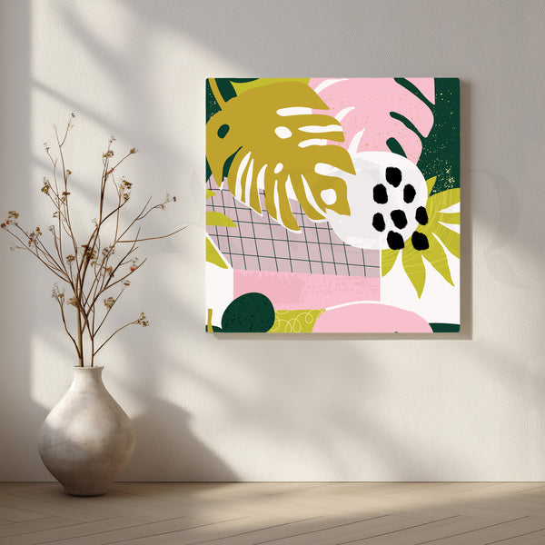 Shapes and Colors Canvas Artwork