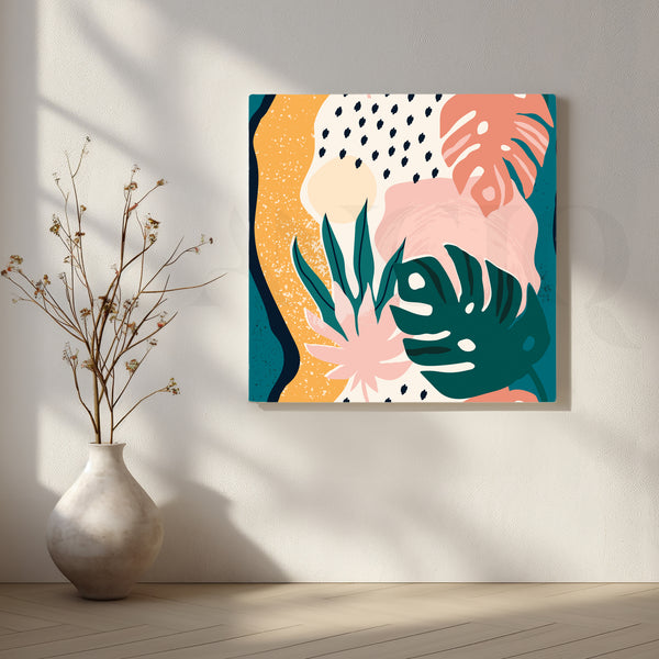 A Symphony of Shapes and Colors Artwork