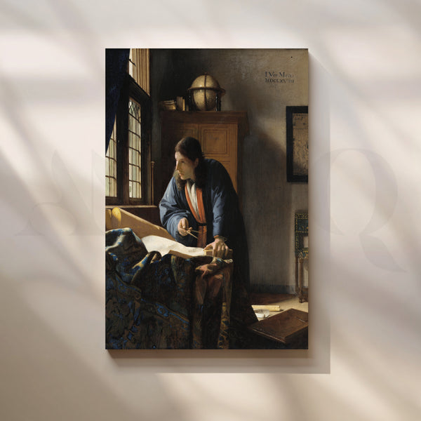 The Geographer Canvas Artwork