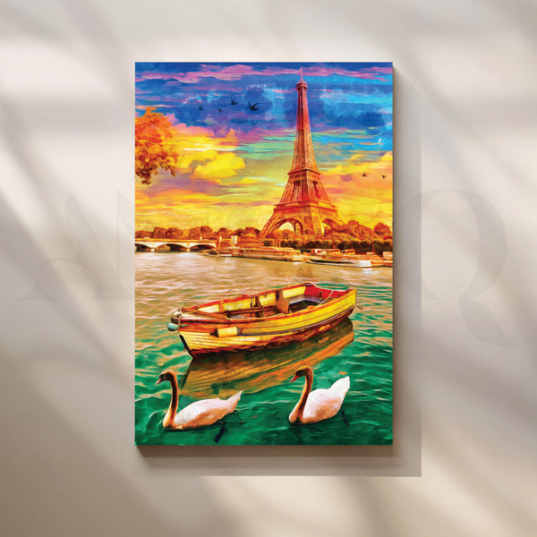 Ethereal Abstraction Canvas Artwork