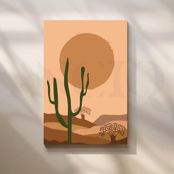 Desert Serenity Canvas Artwork