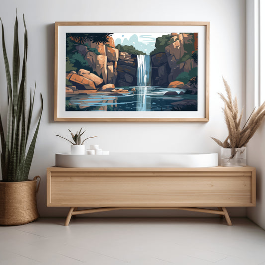 Eternal Serenity Canvas Wall Painting