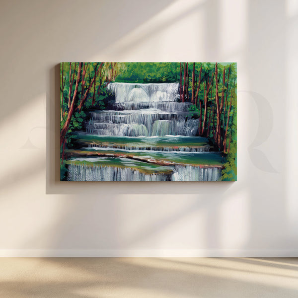 Tranquil Oasis Canvas Artwork