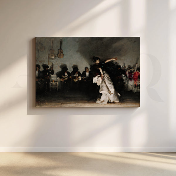El Jaleo – Spanish Dancer Canvas Artwork