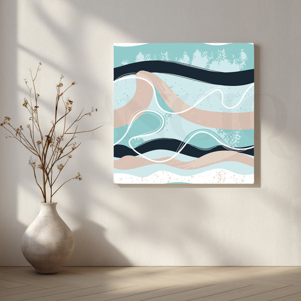 Gentle Curves Canvas Artwork