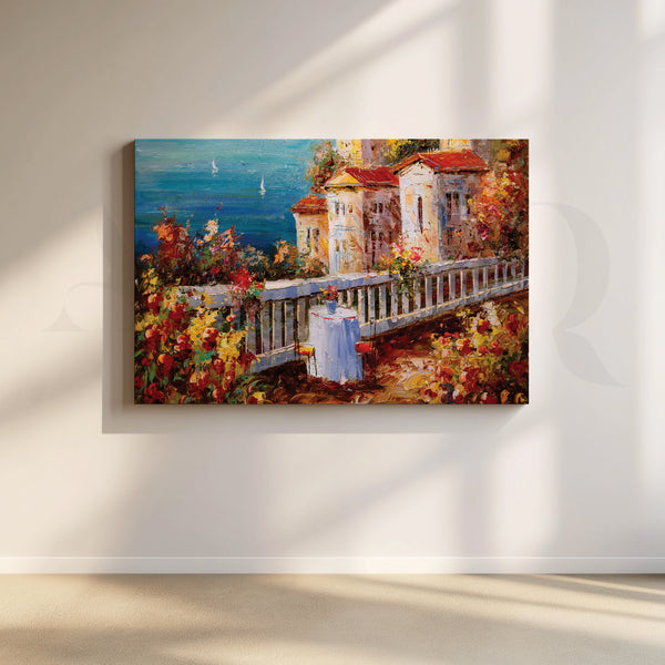 Mediterranean Escape Canvas Artwork