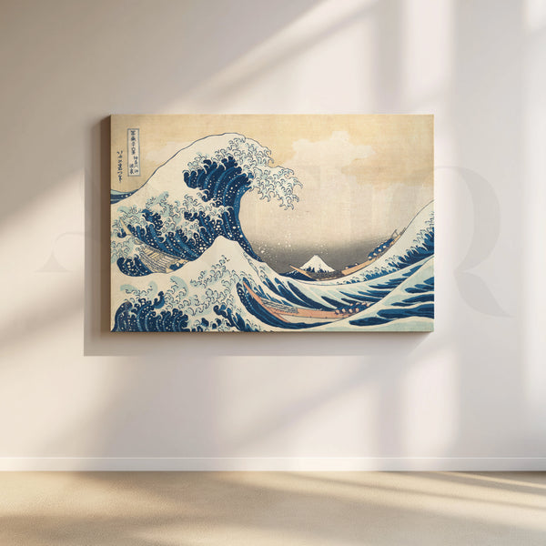 The Great Wave off Kanagawa Canvas Artwork