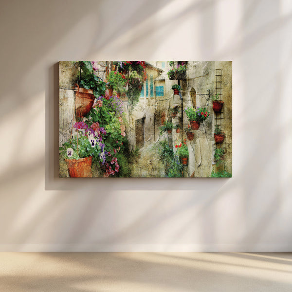 Enigmatic Alleys Canvas Artwork