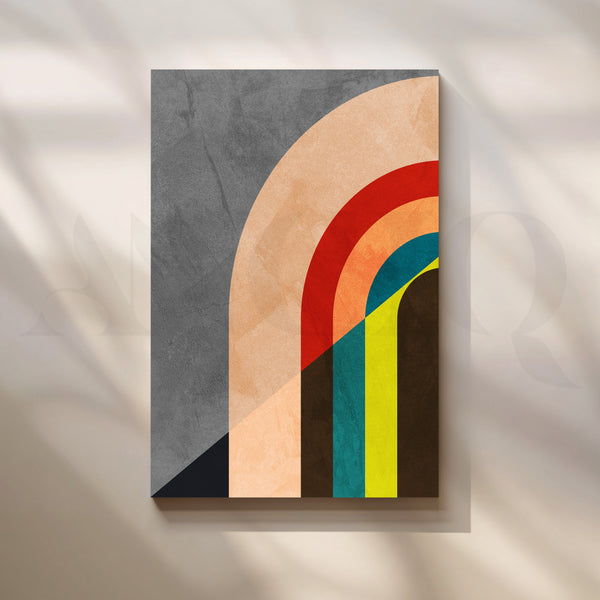 Modern Geometric Abstract Artwork