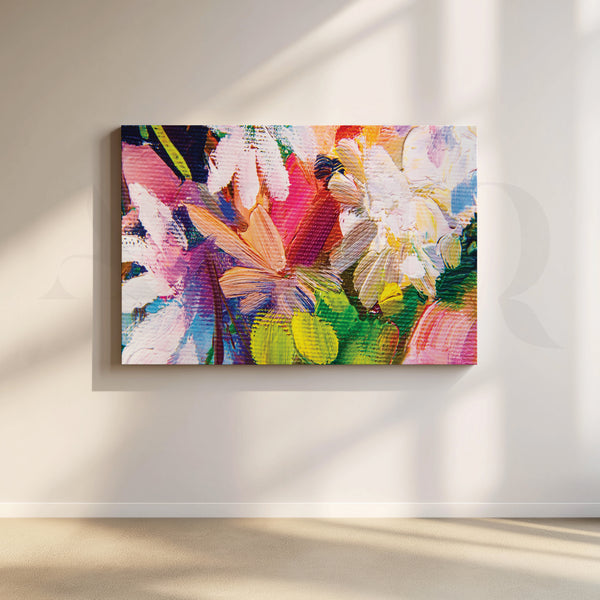 Lily Bouquet Symphony Canvas Artwork