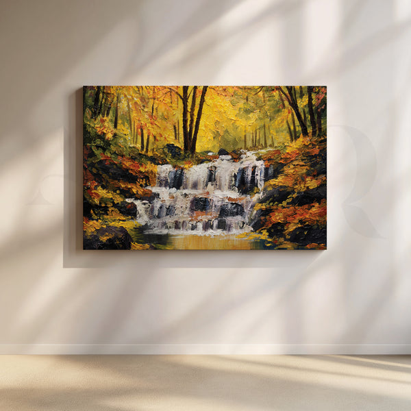 Cascading Bliss Canvas Artwork