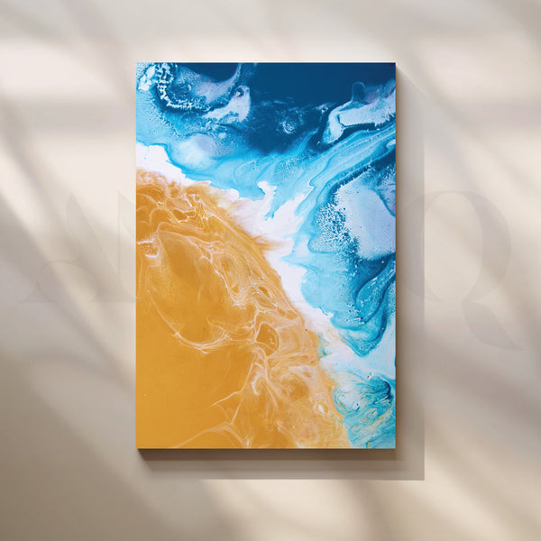 Serenity Shore Coastal Canvas Artwork