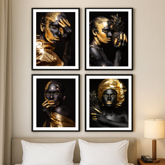 Opulent Gold Muse Gallery Walls