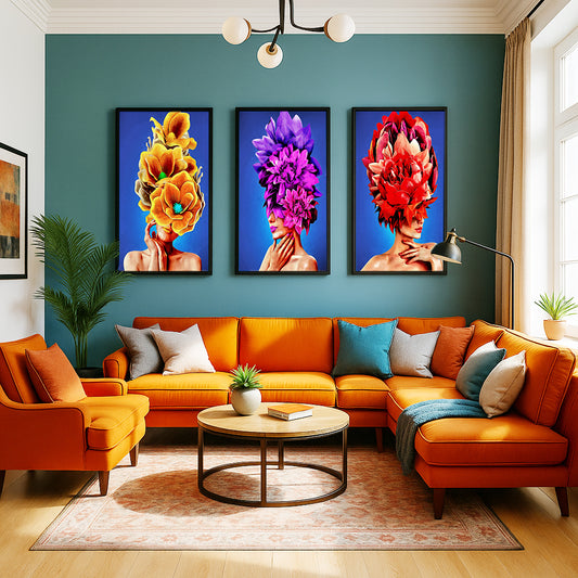 Blossoming Beauty Canvas Wall Painting