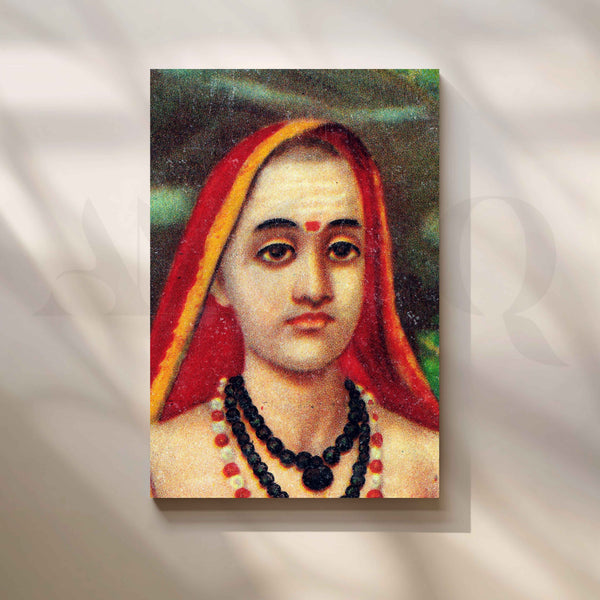 Adi Shankaracharya by Raja Ravi Varma Canvas Artwork