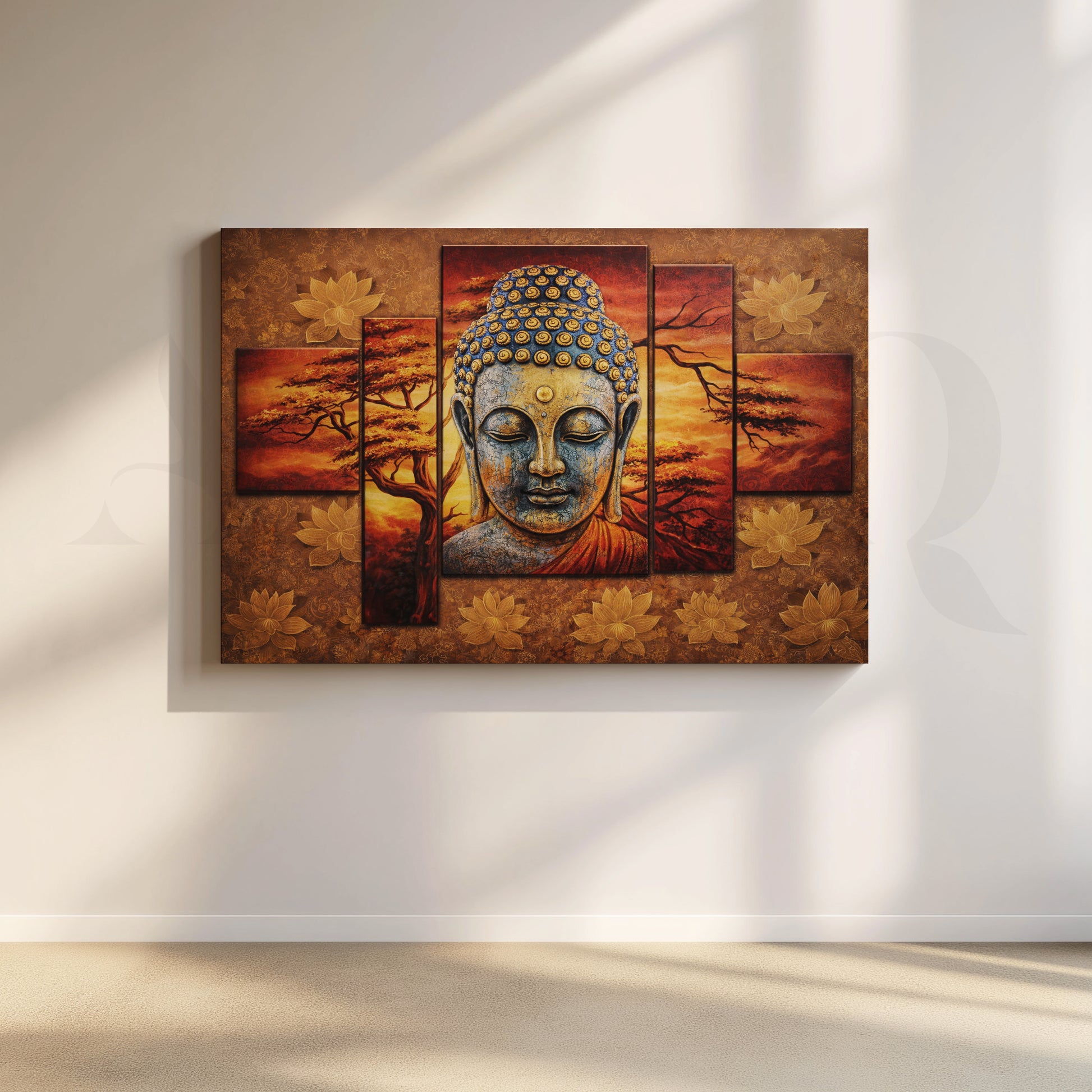 Buddha Serenity Panel Canvas Artwork