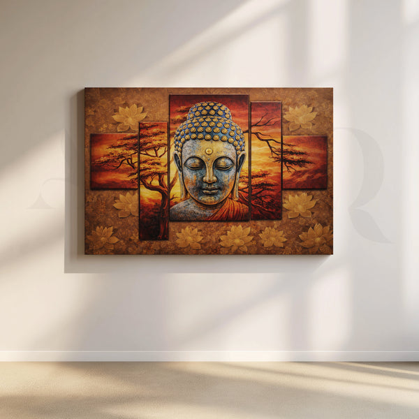 Buddha Serenity Panel Canvas Artwork