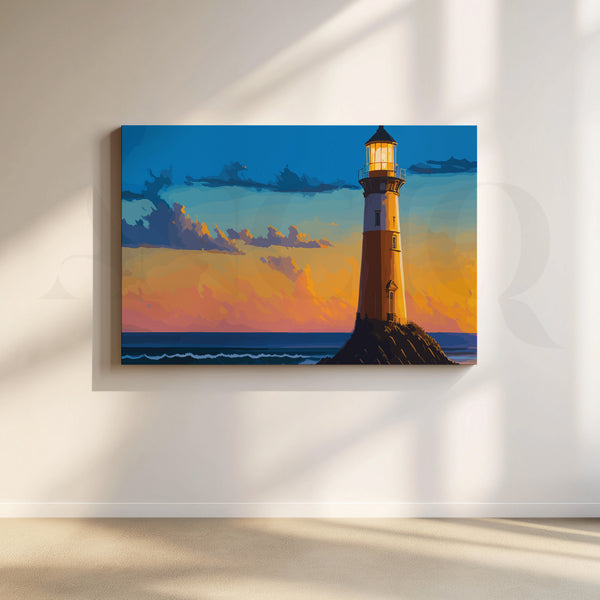 Lighthouse Beauty Canvas Artwork