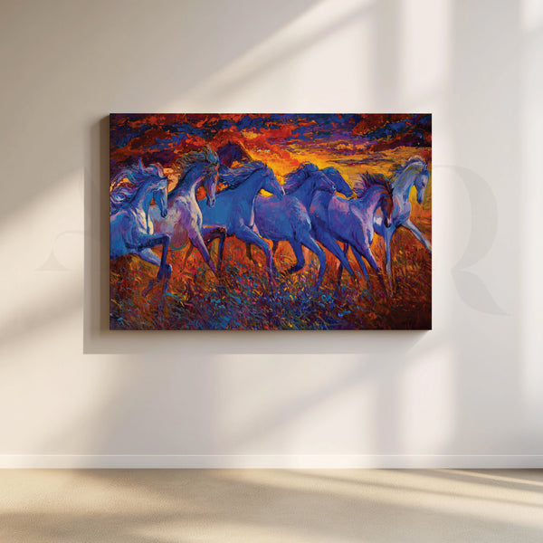 Dreamlike Gallop Canvas Artwork