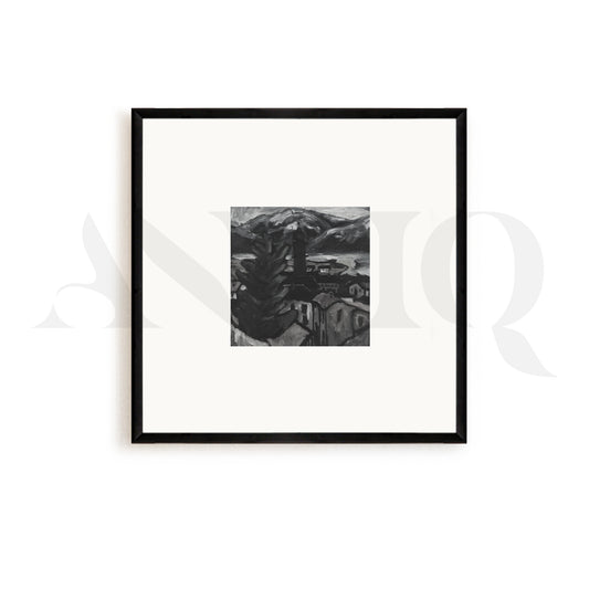 Black and White Set of 6 Framed Gallery Wall Art