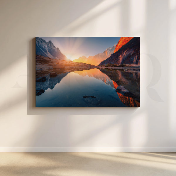 Majestic Dawn Canvas Artwork