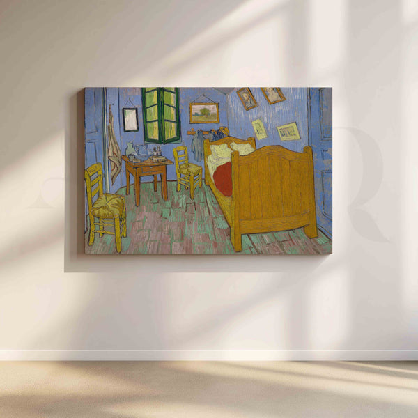 Bedroom in Arles Post-Impressionist Canvas Artwork