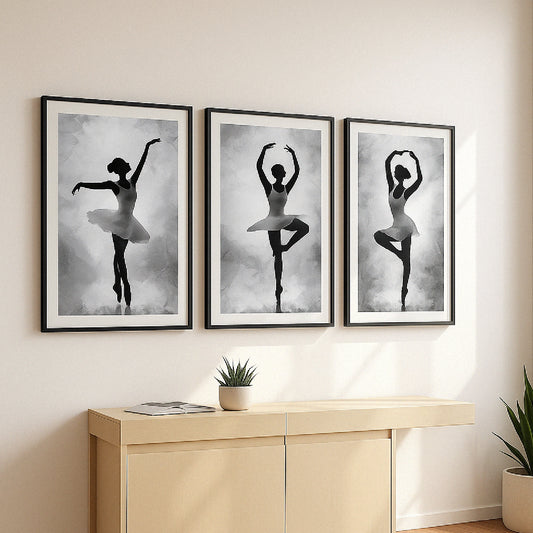 Grace in Motion Canvas Wall Painting