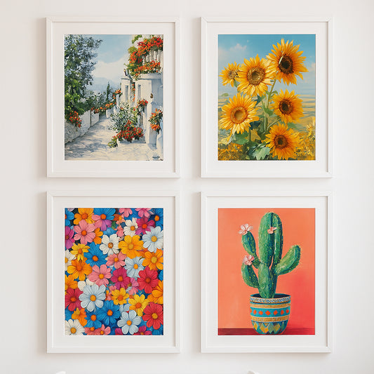 Sunlit Floral Charm Gallery Walls