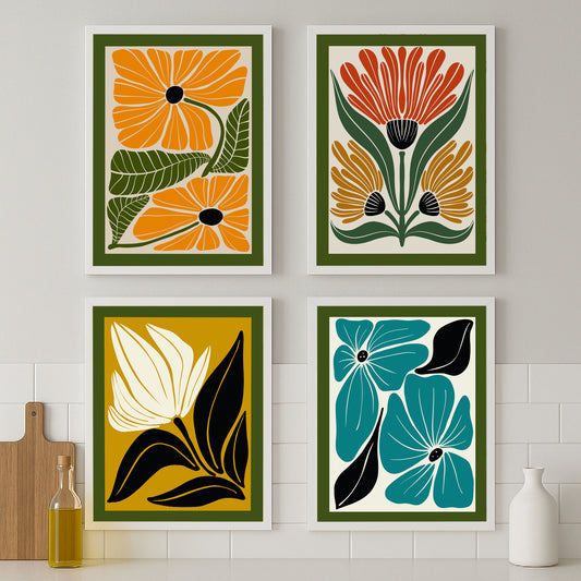 Bold Botanicals Gallery Walls