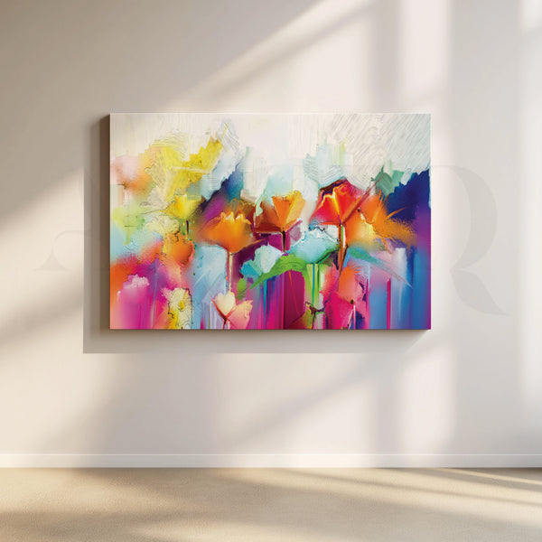 Tulip Wonderland Canvas Artwork