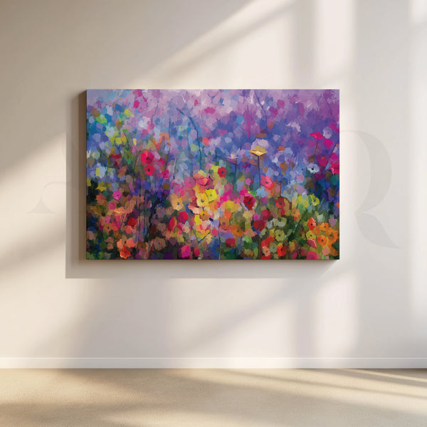 Vibrant Floral Symphony Artwork