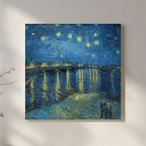 Starry Night Over the Rhone – Vincent van Gogh Artwork (Ready to Ship)