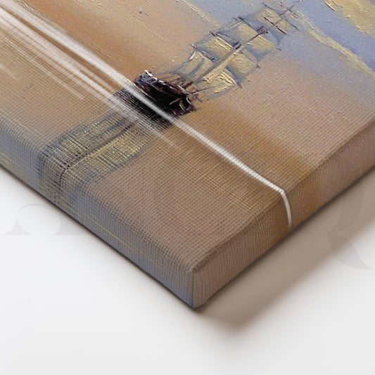 Lone Voyager Canvas Wall Painting